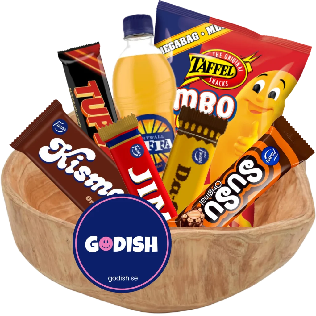 Finska Delikatesser, Godis och snacks - Taffel, Fazer och Hartvall