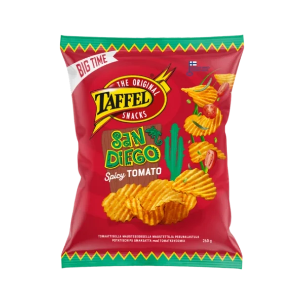 Taffel Furious Sourcream Chili Jalapeno & Cheese 260g - Chips