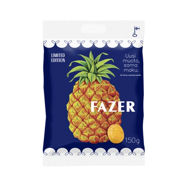 Fazer Ananas 150 g Godispåse