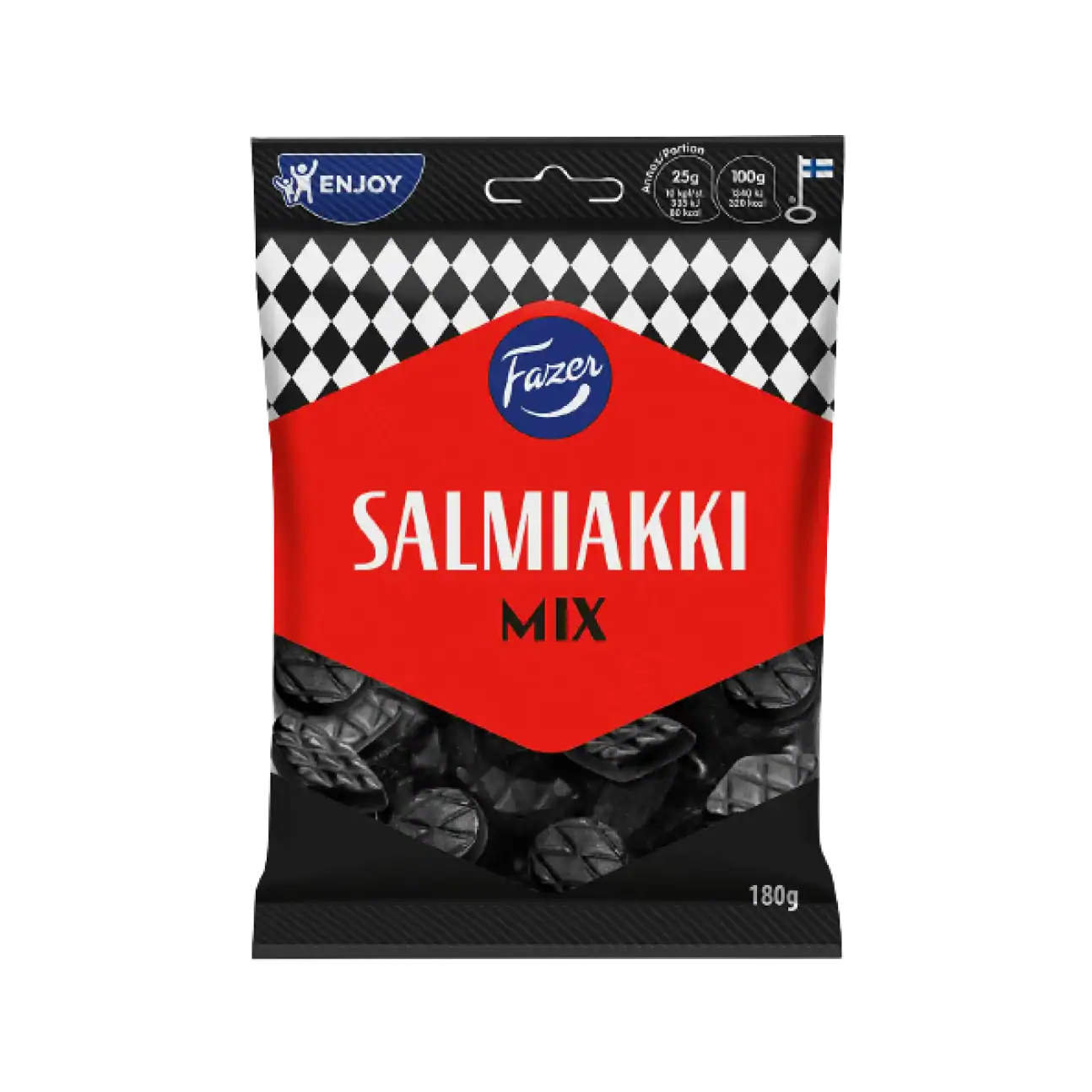 Fazer Salmiakki Mix 180g