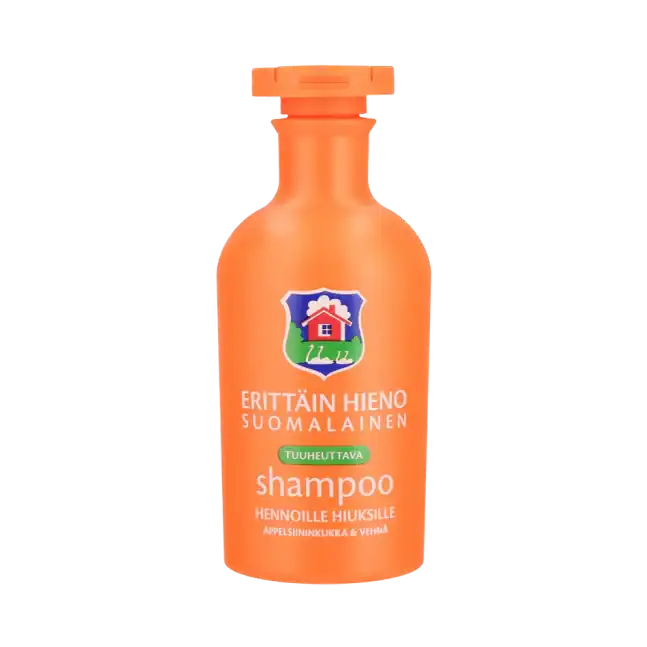 Schampo Apelsinblomma & Vete 300ml - Erittäin Hieno Suomalainen