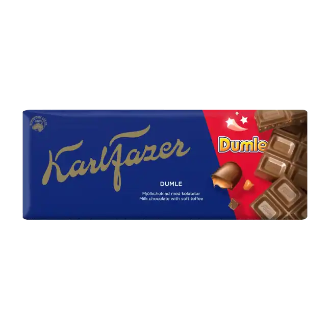 Karl Fazer Dumle 180 g chokladkaka