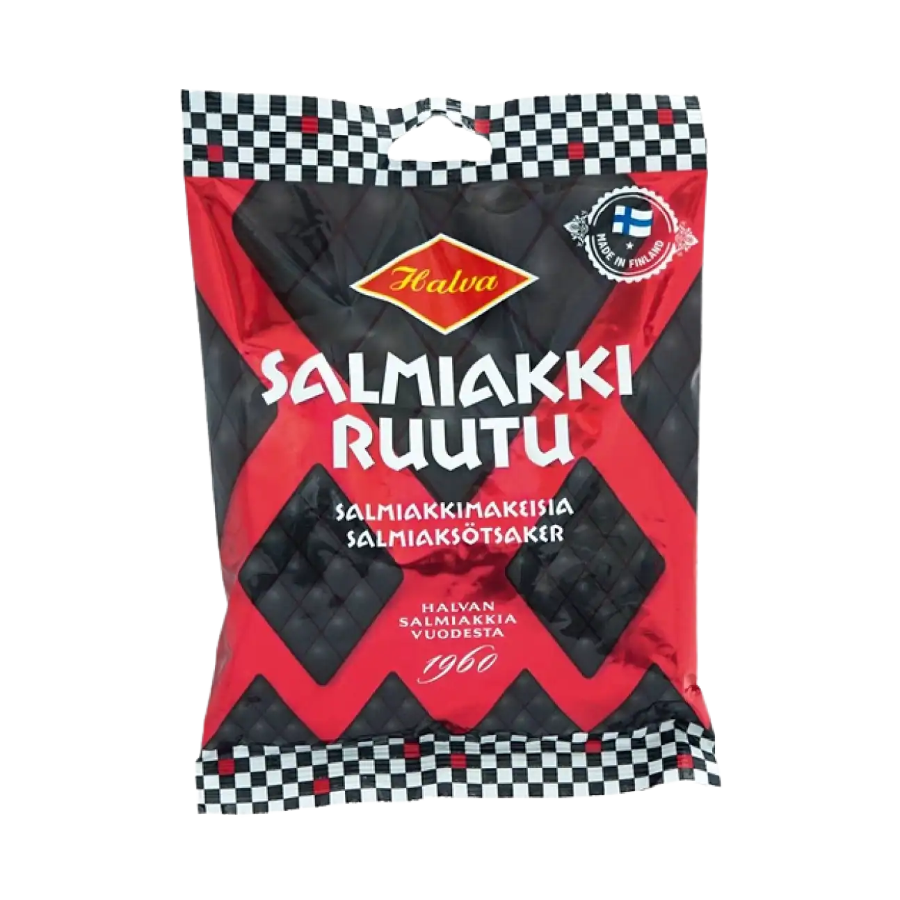 Halva Salmiakki ruutu - Salmiak ruta 170g