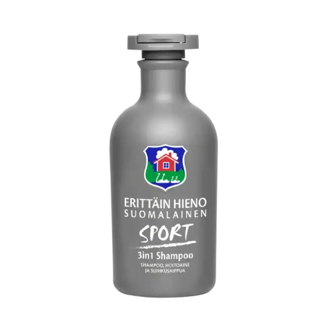 Schampo Sport 3in1 300ml - Erittäin Hieno Suomalainen