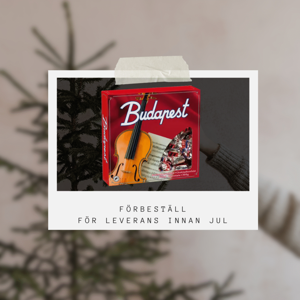 Budapest konfekt 300g original *Förbeställ